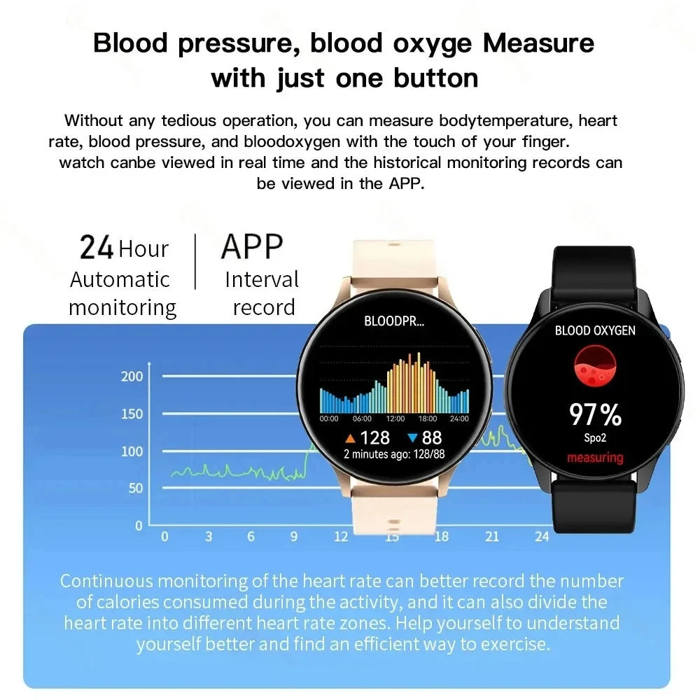Smartwatch con Llamadas Bluetooth, Relojes para Hombres y Mujeres