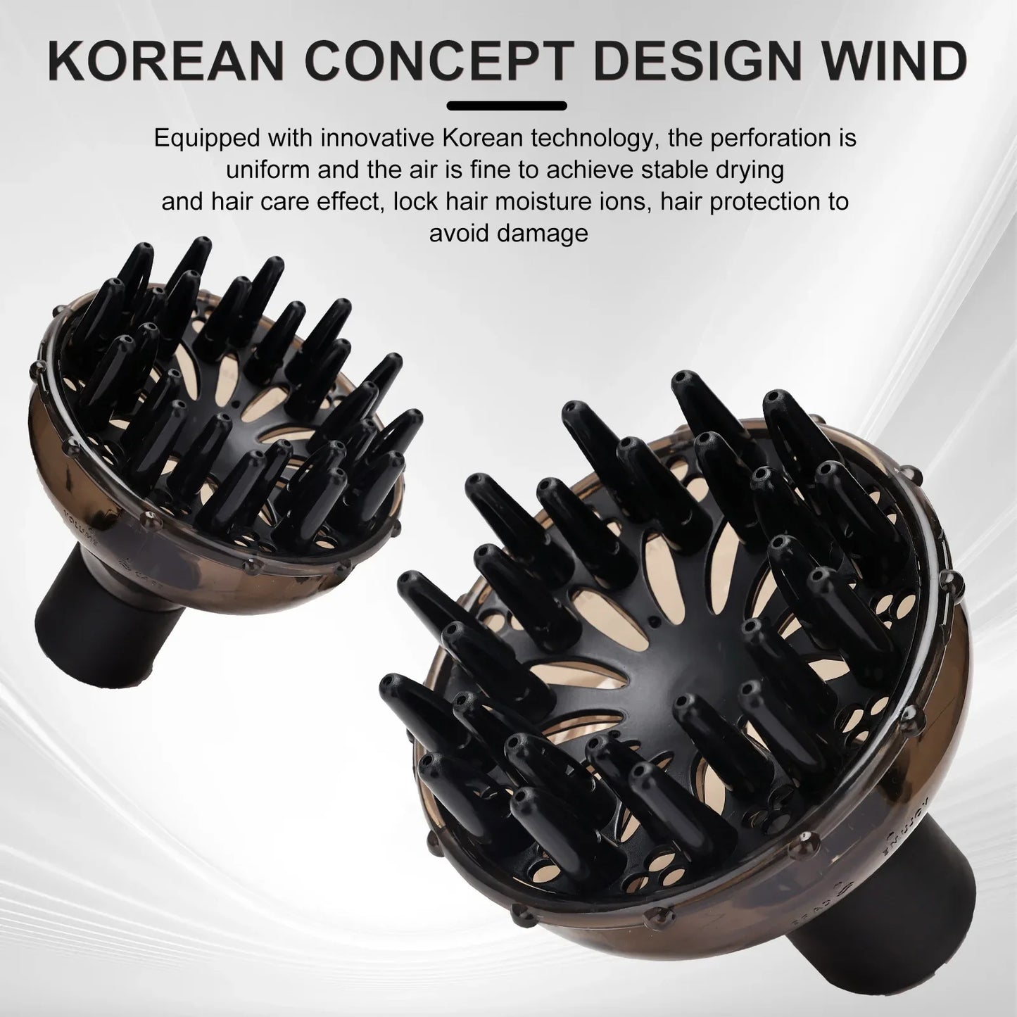 Difusor Universal de Secador de Pelo para Salón, Resistente a Altas Temperaturas, Herramientas de Secado Disperso para Peluquería Doméstica y Profesional