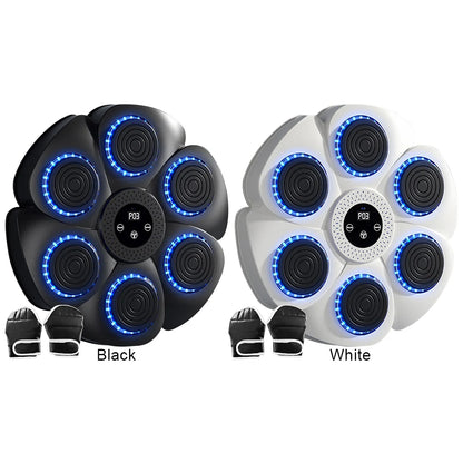 Máquina de boxeo con música inteligente, entrenamiento de boxeo, objetivo de pared, para adultos y niños, deportes, fitness, entrenador de boxeo, equipo de boxeo para el hogar.
