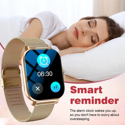 Smart Watch con Pantalla HD de 2.01 Pulgadas para Mujeres