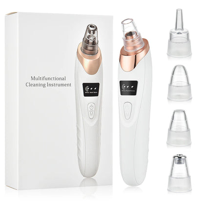 Removedor de Puntos Negros Limpiador Profundo Facial para Nariz y Zona T, Extractor de Acné y Espinillas por Succión al Vacío, Herramienta de Belleza Facial con Diamante para una Piel Limpia