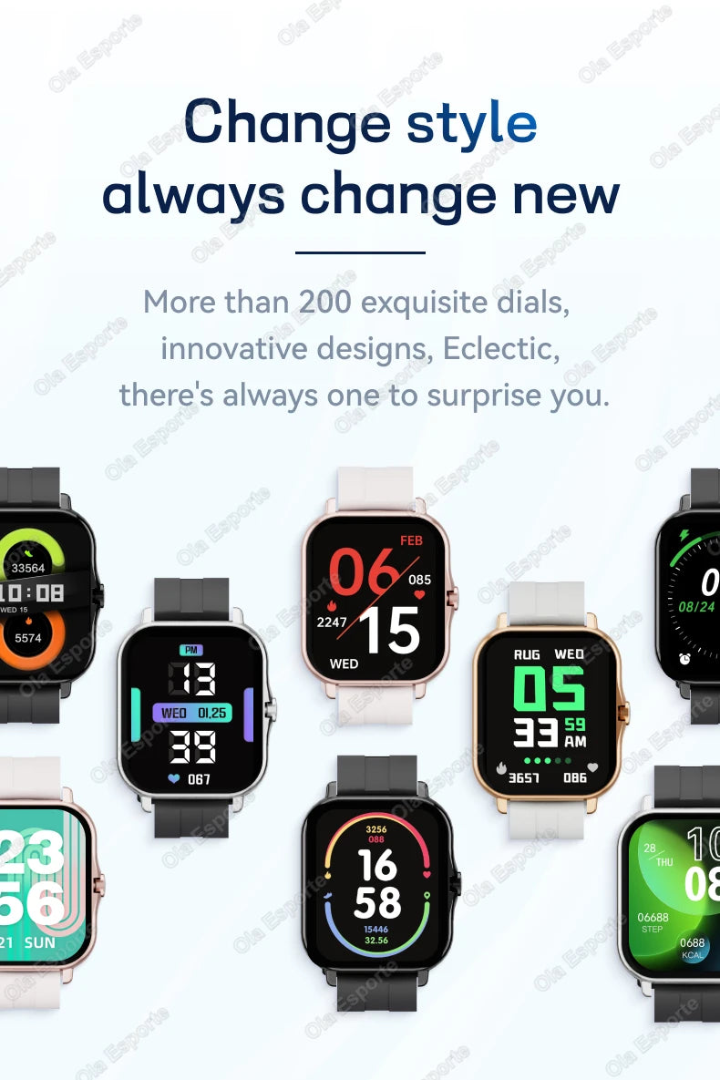 Smart Watch Xiaomi con Pantalla HD de 1.83 Pulgadas para Mujeres