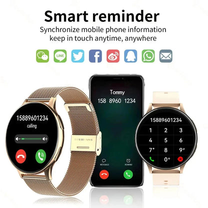 Smartwatch con Llamadas Bluetooth, Relojes para Hombres y Mujeres