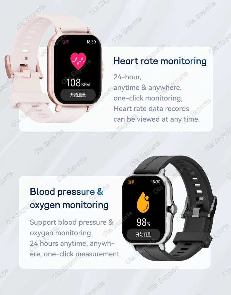 Smart Watch Xiaomi con Pantalla HD de 1.83 Pulgadas para Mujeres