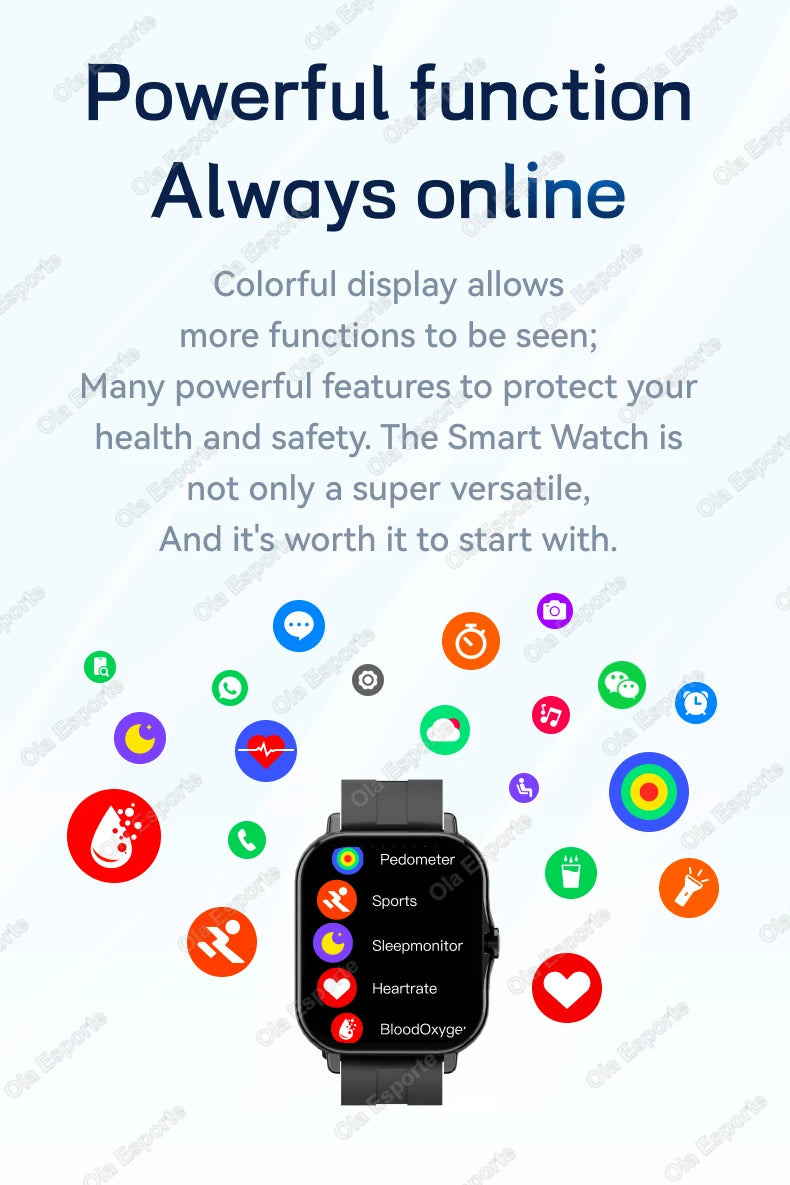 Smart Watch Xiaomi con Pantalla HD de 1.83 Pulgadas para Mujeres