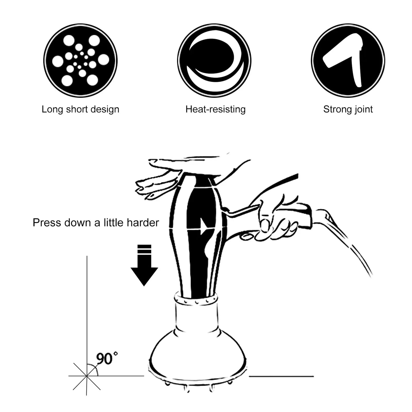 Difusor Universal de Secador de Pelo para Salón, Resistente a Altas Temperaturas, Herramientas de Secado Disperso para Peluquería Doméstica y Profesional