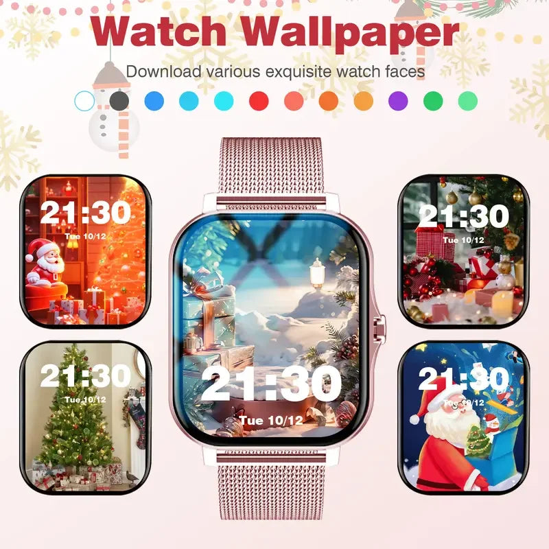 Smart Watch con Pantalla HD de 2.01 Pulgadas para Mujeres