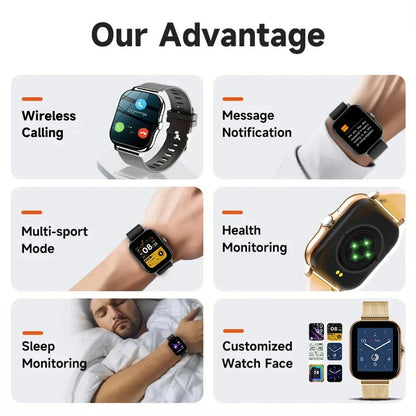 Smart Watch Xiaomi con Pantalla HD de 1.83 Pulgadas para Mujeres