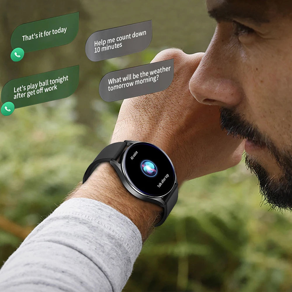 Reloj Inteligente de Monitoreo de Salud Deportivo para Hombres