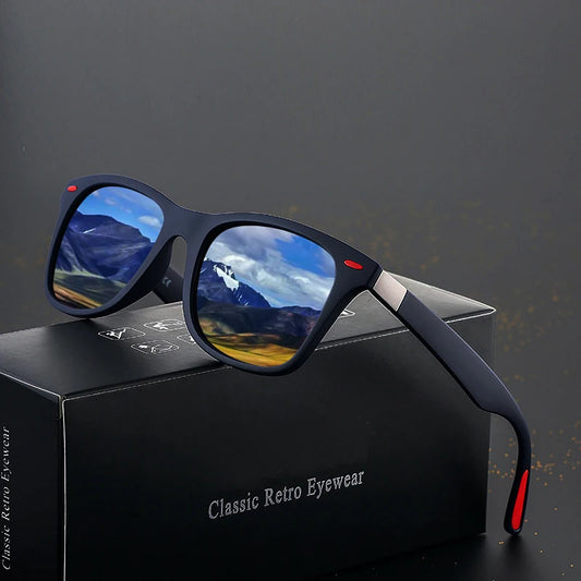 Gafas de sol retro para hombre y mujer, deportivas, de moda, estilo vintage, con diseño de marca, UV400