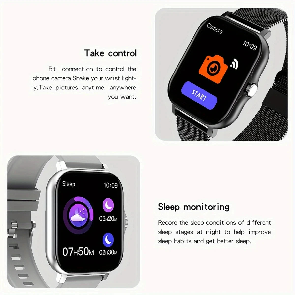 Smart Watch Xiaomi con Pantalla HD de 1.83 Pulgadas para Mujeres